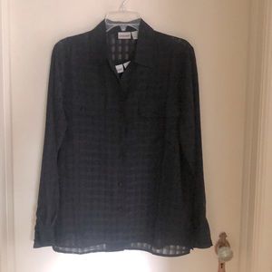 Two piece tank and blouse